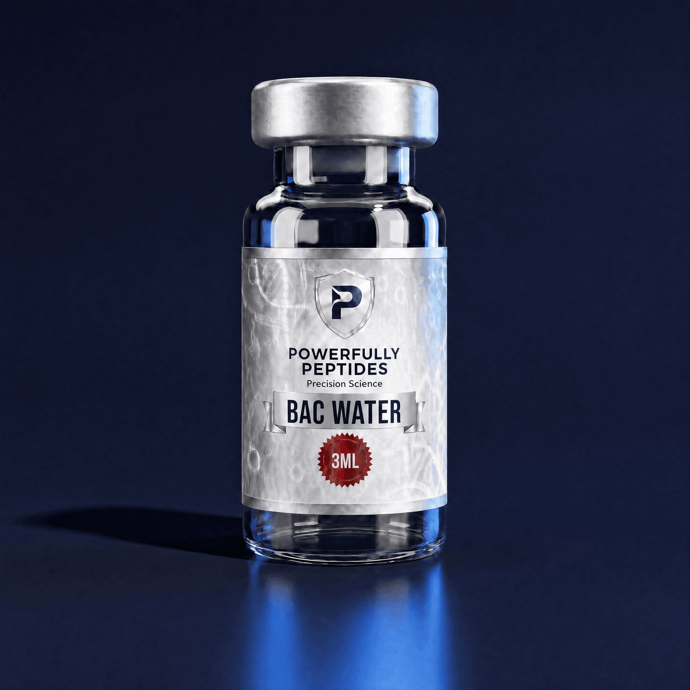 Bacteriostatic water vial