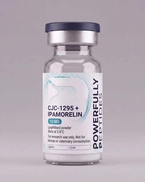 CJC-1295 + Ipamorelin research vial
