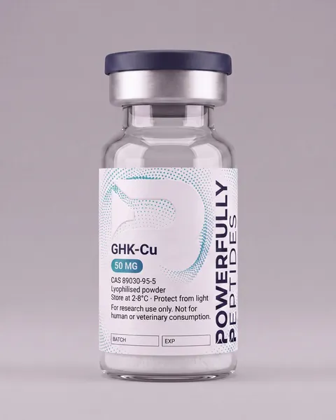 GHK-Cu research vial