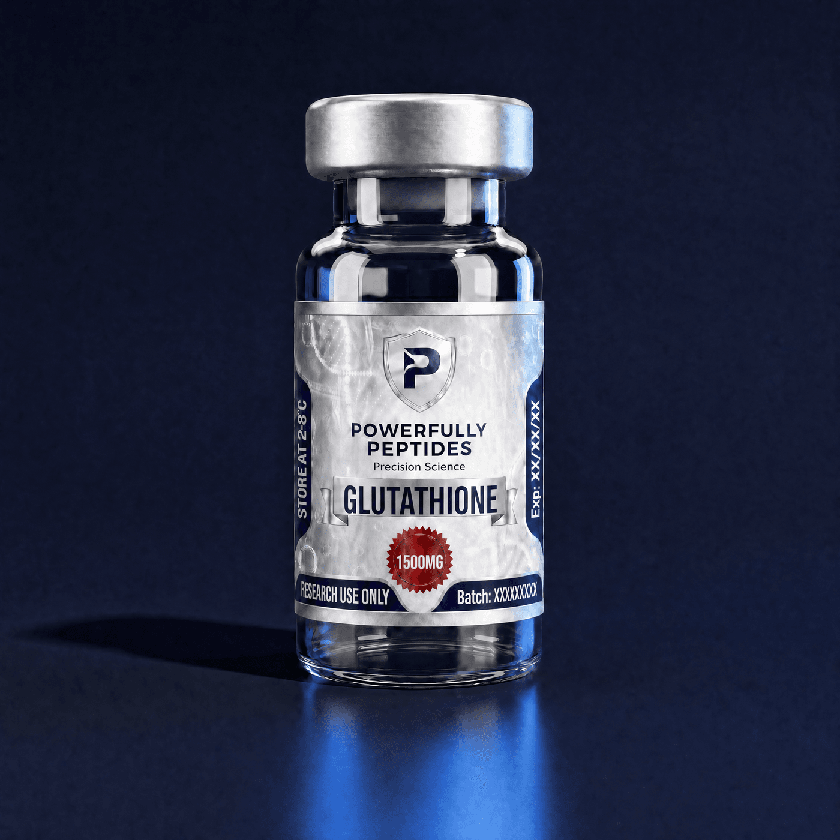 Glutathione research vial