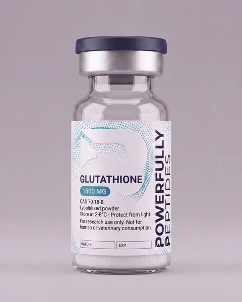 Glutathione research vial