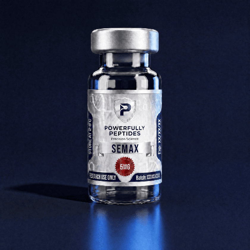 Semax research vial