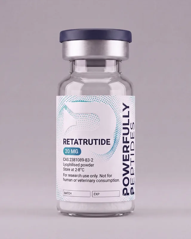 Retatrutide 20 mg lyophilised vial