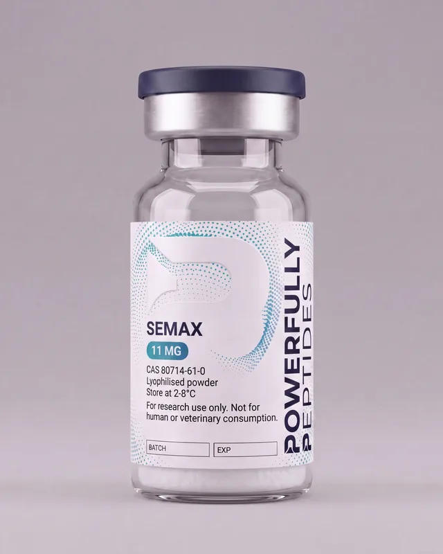 Semax research vial